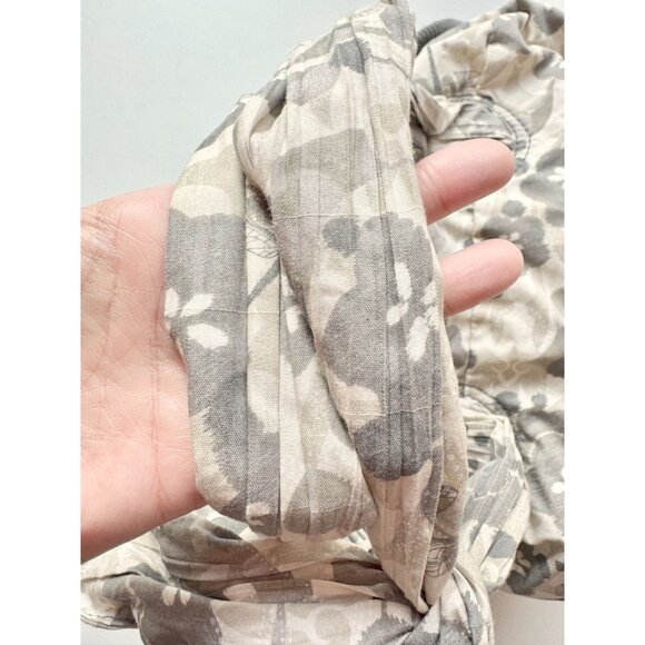 LESPORTSAC Boutique Veronique Ophelia Grey Floral Dragonfly Shoulder Bag Purse - Picture 8 of 16